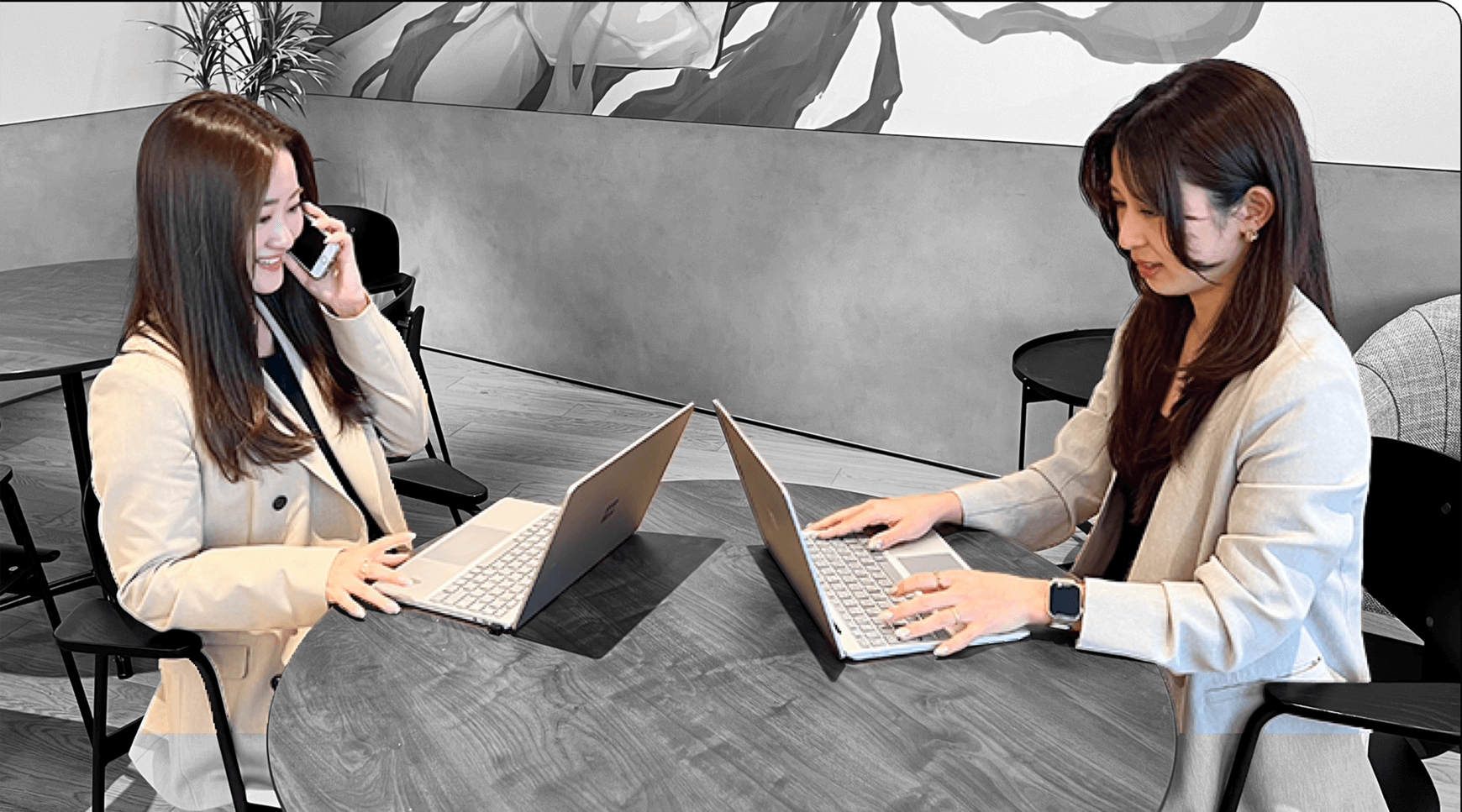 社員の写真